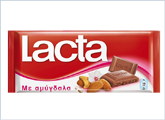 Σοκολάτα Lacta με αμύγδαλα Mondelez