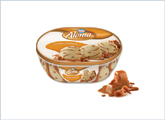 Οικογενειακό παγωτό με βανίλια και καραμέλα Aloma Cream Caramel Nestle