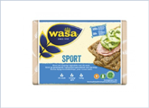 Κράκερ cracker Sport ψημένα με αλεύρι σίκαλης ολικής άλεσης Wasa