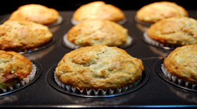 Muffins με καρότο και ανανά