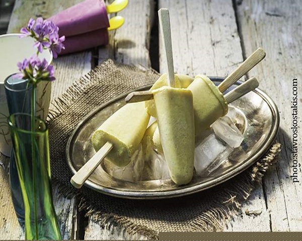 Ξυλάκι frozen yogurt καρύδα-μάνγκο