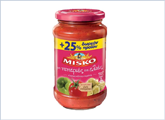 Σάλτσα με πιπεριές και ελιές Misko