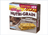 Μπάρες δημητριακών με βρώμη και σοκολάτα Nutri-Grain Kellogg's