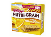 Μπάρες δημητριακών με βρώμη και μέλι Nutri-Grain Kellogg's