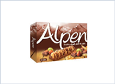 Μπάρα δημητριακών με φρούτα ξηρούς καρπούς και σοκολάτα Alpen