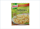Σάλτσα Carbonara με τυρί μπέικον και μυρωδικά Knorr