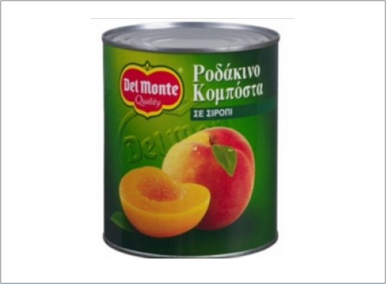 Κομπόστα ροδάκινο σε σιρόπι Del Monte