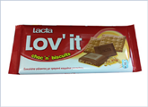 Σοκολάτα Lacta Lov' it Choc 'n' Biscuits Mondelez