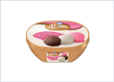 Οικογενειακό παγωτό φράουλα σοκολάτα Aloma Nestle