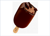 Παγωτό ξυλάκι με σοκολάτα Magic Double Chocolate Algida Unilever