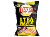 Πατατάκια Xtra Wave με γεύση μπάρμπεκιου Lay's