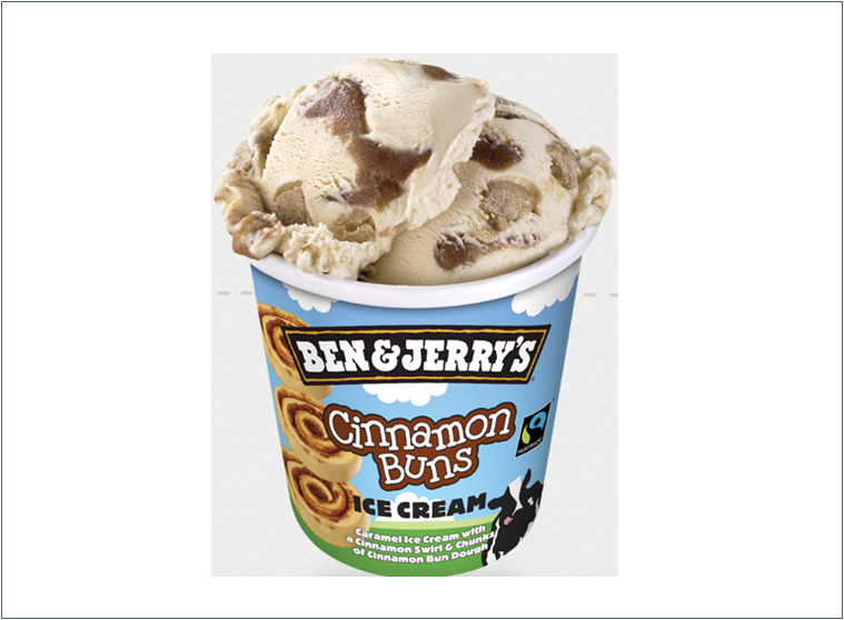 BEN & JERRY'S Cinnamon Buns