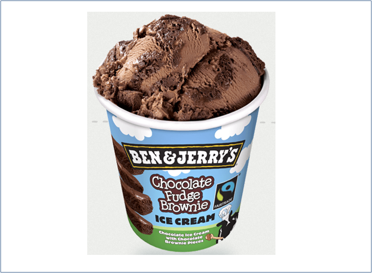 BEN & JERRY'S Chocolate Fudge Brownie