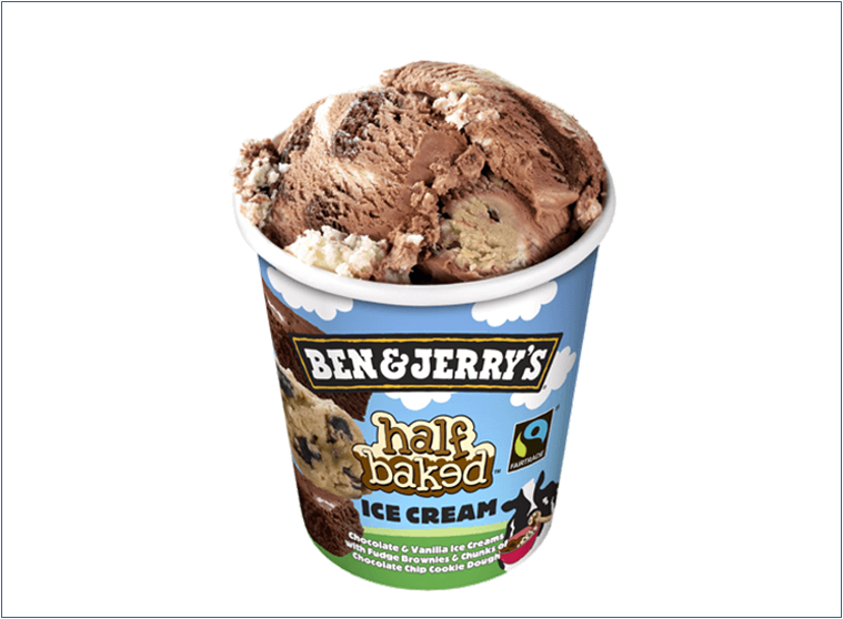 BEN & JERRY'S Half Baked